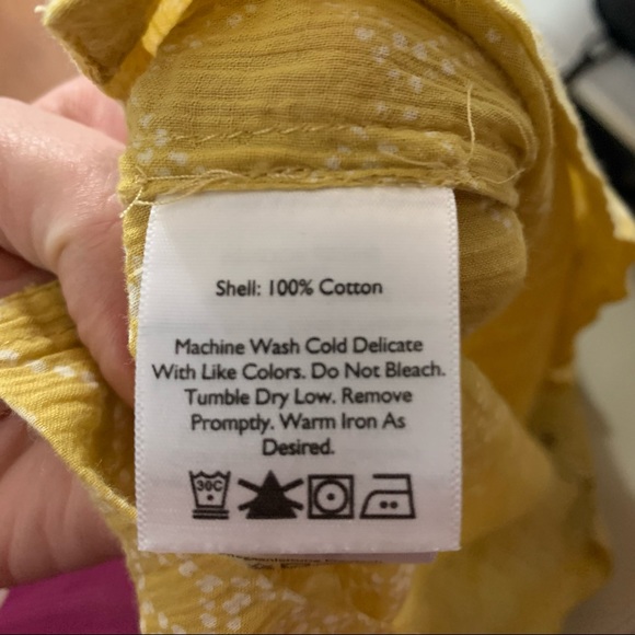 Eddie Baur | Yellow & White Tank Top | Sz S - Picture 14 of 14